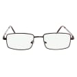 Plusy +1.00 Fotochromowe okulary do czytania z flexami ST342A brązowe
