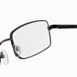 Plusy +3.50 Fotochromowe okulary do czytania z flexami ST342 czarne