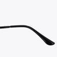 Plusy +3.50 Fotochromowe okulary do czytania z flexami ST342 czarne