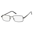 Plusy +3.50 Fotochromowe okulary do czytania z flexami ST342 czarne