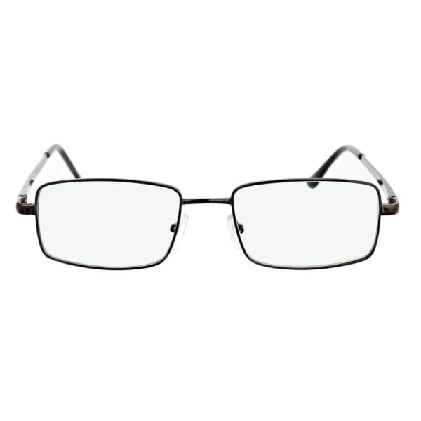 Plusy +3.50 Fotochromowe okulary do czytania z flexami ST342 czarne