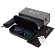 Męskie okulary Fotochromowe PREMIUM +0.75 do czytania z antyrefleksem STF380