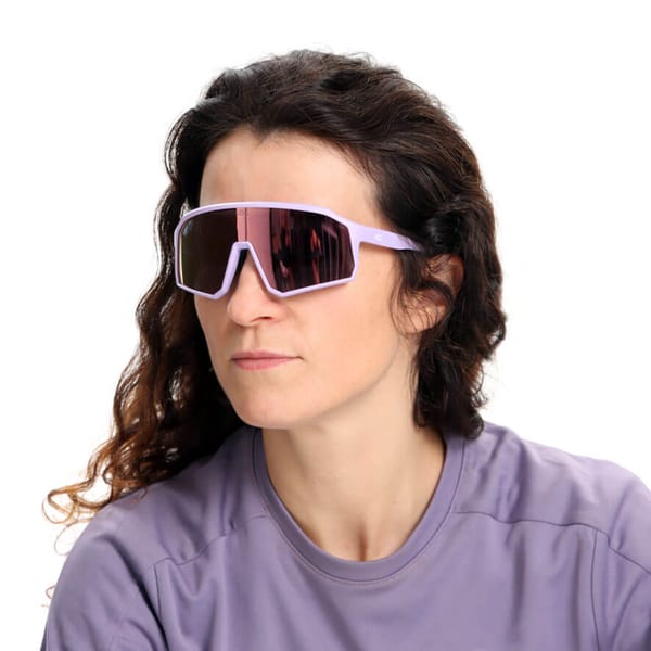 Okulary przeciwsłoneczne sportowe GOG E692-3 jasno fioletowe