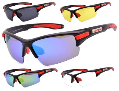 Okulary 5 Soczewek LOZANO LZ-123 Polaryzacja + Poliwęglan