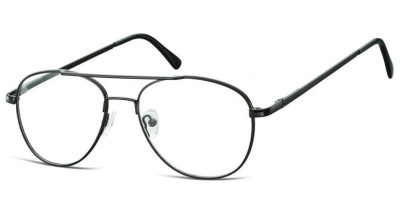 Pilotki zerówki Okulary Oprawki metalowe korekcyjne 791