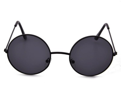 Lenonki czarne przeciwsłoneczne hippie retro 449C