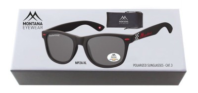 Duże Klasyczne Okulary Polaryzacyjne Nerdy Montana BOXMP2A-XL + pudełko