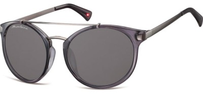Muchy okulary przeciwsłoneczne MONTANA S18C czarne transparentne