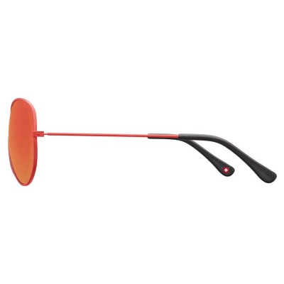 Okulary przeciwsłoneczne pilotki lustrzanki Montana MS96 czerwone