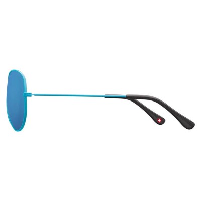Okulary przeciwsłoneczne pilotki lustrzanki Montana MS96A turkusowe
