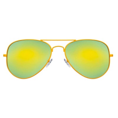 Okulary przeciwsłoneczne pilotki lustrzanki Montana MS96G żółte