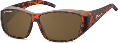 Panterkowe Okulary z Polaryzacją HD Fit Over dla Kierowców, nakładane na Korekcyjne  FO4B