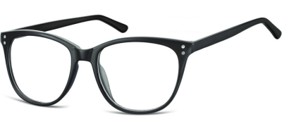 Okulary oprawki zerówki korekcyjne Unisex Sunoptic AC22 czarne