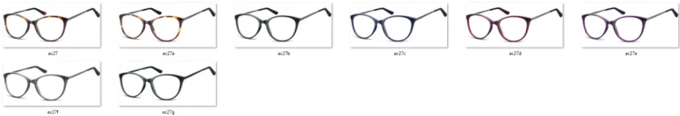 Okulary oprawki zerówki korekcyjne Kocie Unisex Sunoptic AC27D ciemnoczerwone