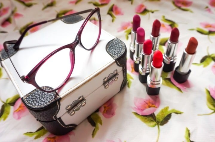 Okulary oprawki zerówki korekcyjne Kocie Unisex Sunoptic AC27E ciemnofioletowe