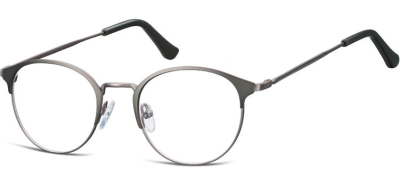 Oprawki okularowe Lenonki damskie stalowe Sunoptic 973F grafitowe