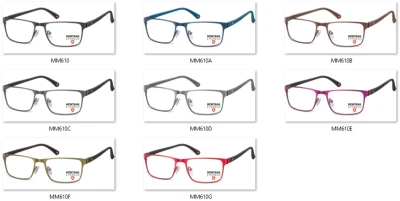 Okulary oprawki prostokątne optyczne Montana MM610B brązowe