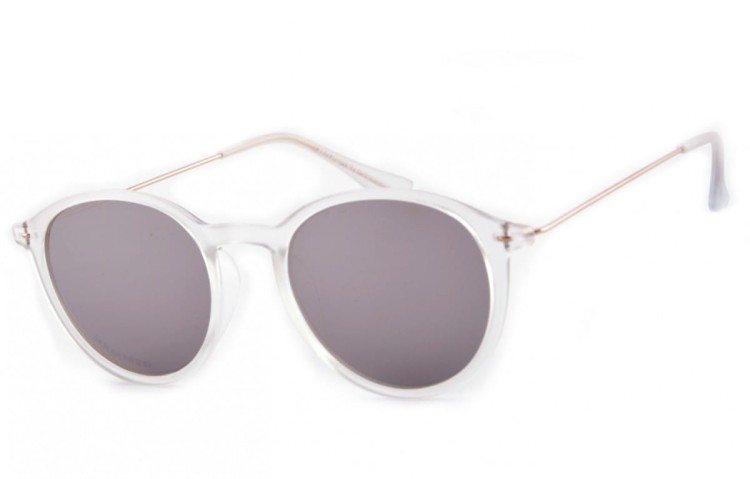 Okulary przeciwsłoneczne Lenonki HM-1613 transparentne lustrzane