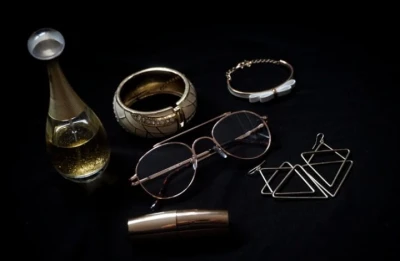 Okulary oprawki okrągłe zerówki metalowe korekcyjne 785C złote