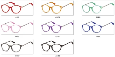 Okulary dziecięce zerówki okrągłe lenonki AK46G czarny