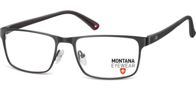 Okulary oprawki prostokątne optyczne Montana MM610 czarne