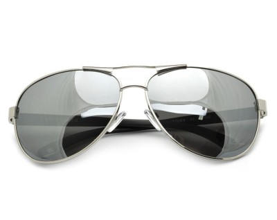 Przeciwsłoneczne Pilotki Polaryzacyjne okulary Aviator Lustrzane POL-52