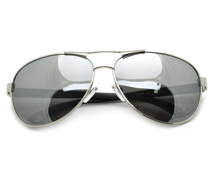 Przeciwsłoneczne Pilotki Polaryzacyjne okulary Aviator Lustrzane POL-52