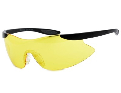 Rozjaśniające okulary sportowe z żółtą soczewką SR135