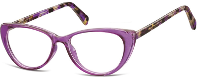 Okulary oprawki zerówki korekcyjne Kocie Oczy Sunoptic AC19D