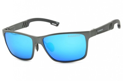 Okulary LOZANO LZ-330E Polaryzacyjne aluminiowe Nerdy