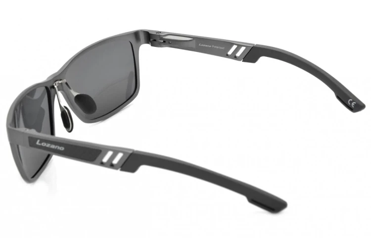 Okulary LOZANO LZ-330A Polaryzacyjne aluminiowe Nerdy