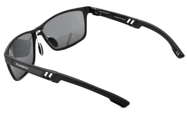 Okulary LOZANO LZ-330 Polaryzacyjne aluminiowe Nerdy