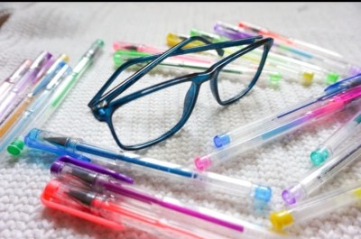 Okulary oprawki korekcyjne prostokątne zerówki Sunoptic CP132C