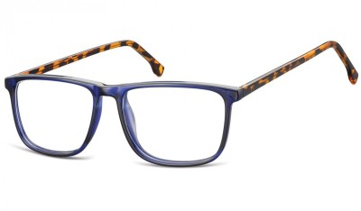 Okulary oprawki korekcyjne prostokątne zerówki Sunoptic CP132D