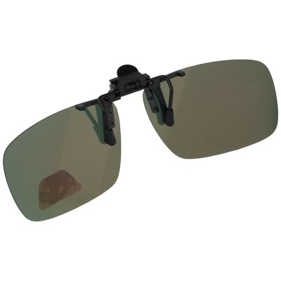 Nakładki przeciwsłoneczne lustrzane polaryzacyjne na okulary korekcyjne + ETUI - NA-163