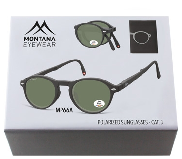 Składane Okulary Polaryzacyjne Lenonki Montana MP66A