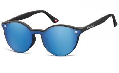 Okulary Pełne LUSTRO  okrągłe lenonki lustrzane MS46