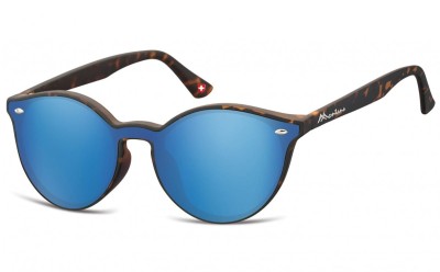 Okulary Pełne LUSTRO  okrągłe lenonki lustrzane MS46D