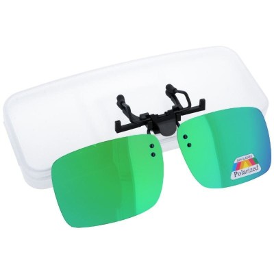 Nakładki przeciwsłoneczne lustrzane polaryzacyjne na okulary korekcyjne + ETUI - NA-162