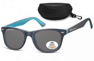 Okulary Nerdy Polaryzacyjne Montana MP10C granatowo-niebieskie