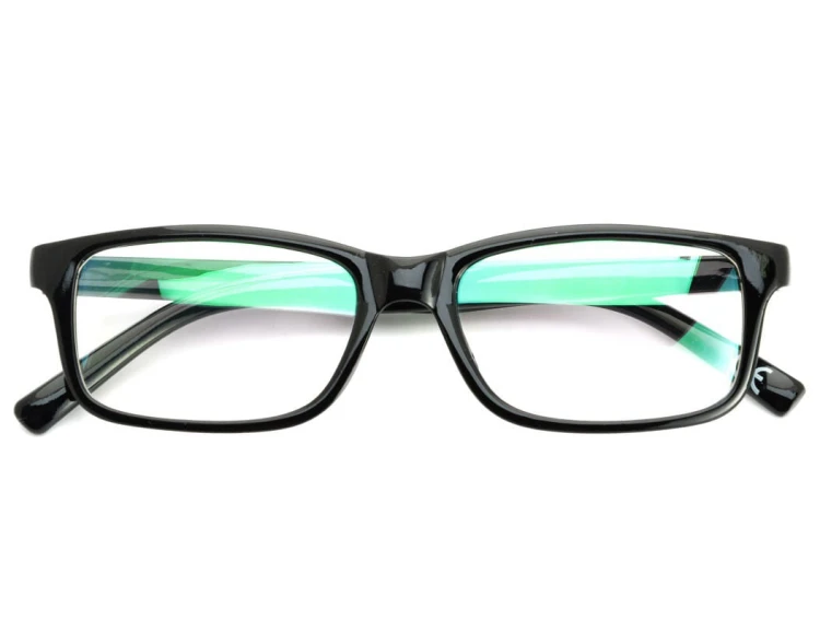 Okulary z filtrem Antyrefleksyjne zerówki Nerdy prostokątne DR-115-C1