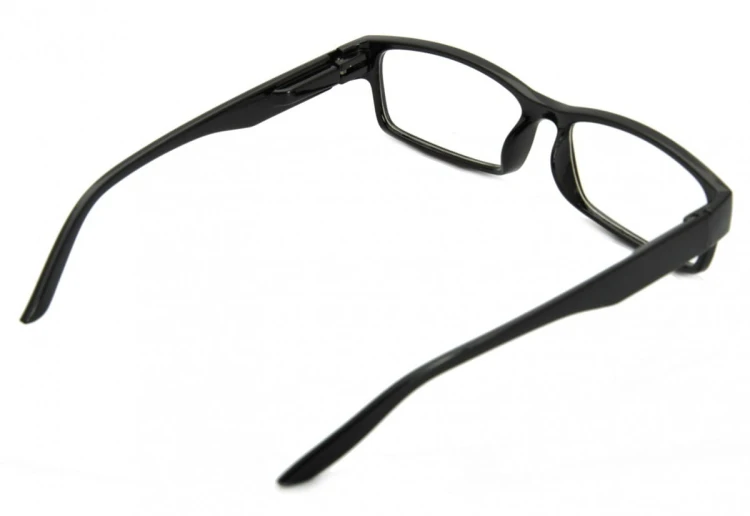 Okulary z filtrem Antyrefleksyjne zerówki Nerdy prostokątne DR-114-C1