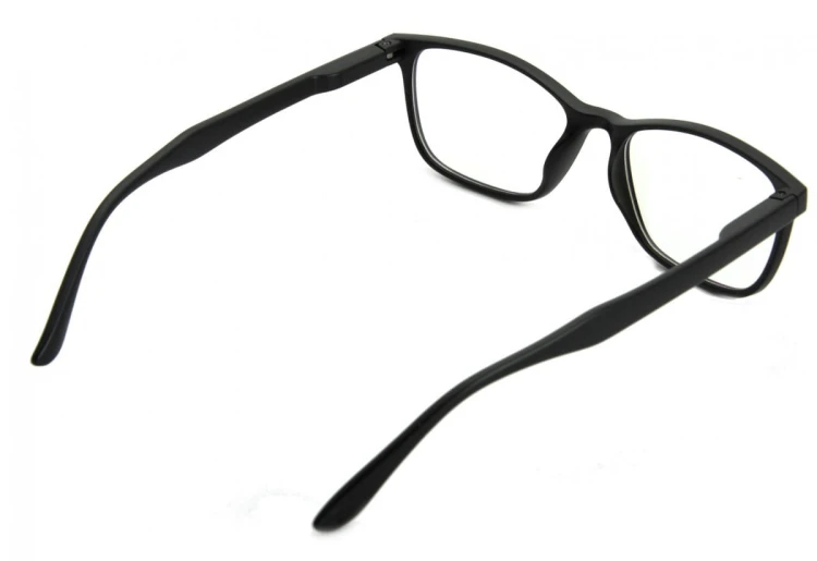 Okulary z filtrem Antyrefleksyjne zerówki Nerdy prostokątne DR-116-C2