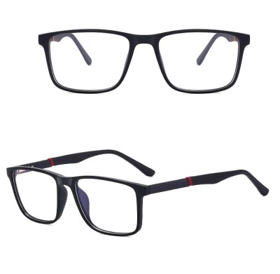 Męskie okulary zerówki do komputera BLUE LIGHT z flexami 25133A