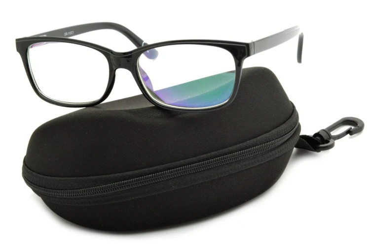 Okulary z filtrem Antyrefleksyjne zerówki Nerdy prostokątne DR-112-C1