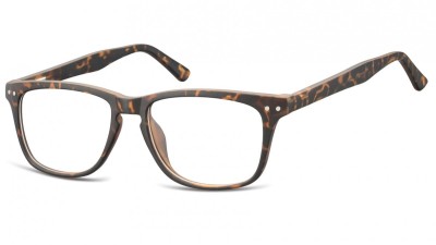 Okulary oprawki korekcyjne Nerdy zerówki Sunoptic CP136D jasny szylkret