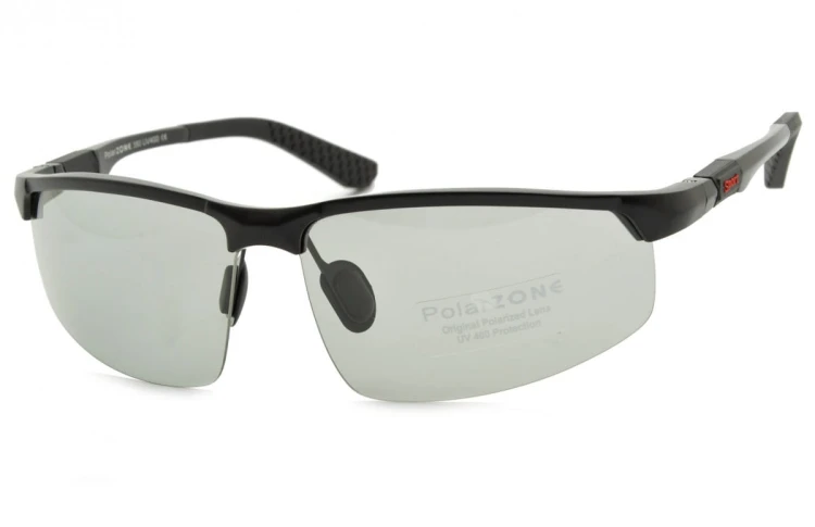 Sportowe okulary polaryzacja + fotochrom aluminiowe POL-350FP