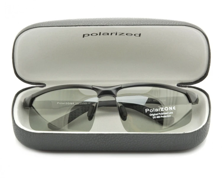 Sportowe okulary polaryzacja + fotochrom aluminiowe POL-350FP