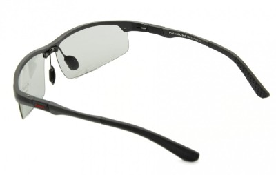 Sportowe okulary polaryzacja + fotochrom aluminiowe POL-350FP