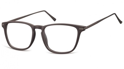 Okulary oprawki korekcyjne Nerdy zerówki Sunoptic CP144C ciemnobrązowe